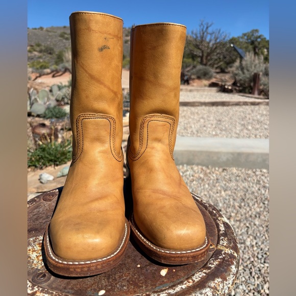 FRYE Campus 10L Short Boots In Banana Vintage - Picture 5 of 16